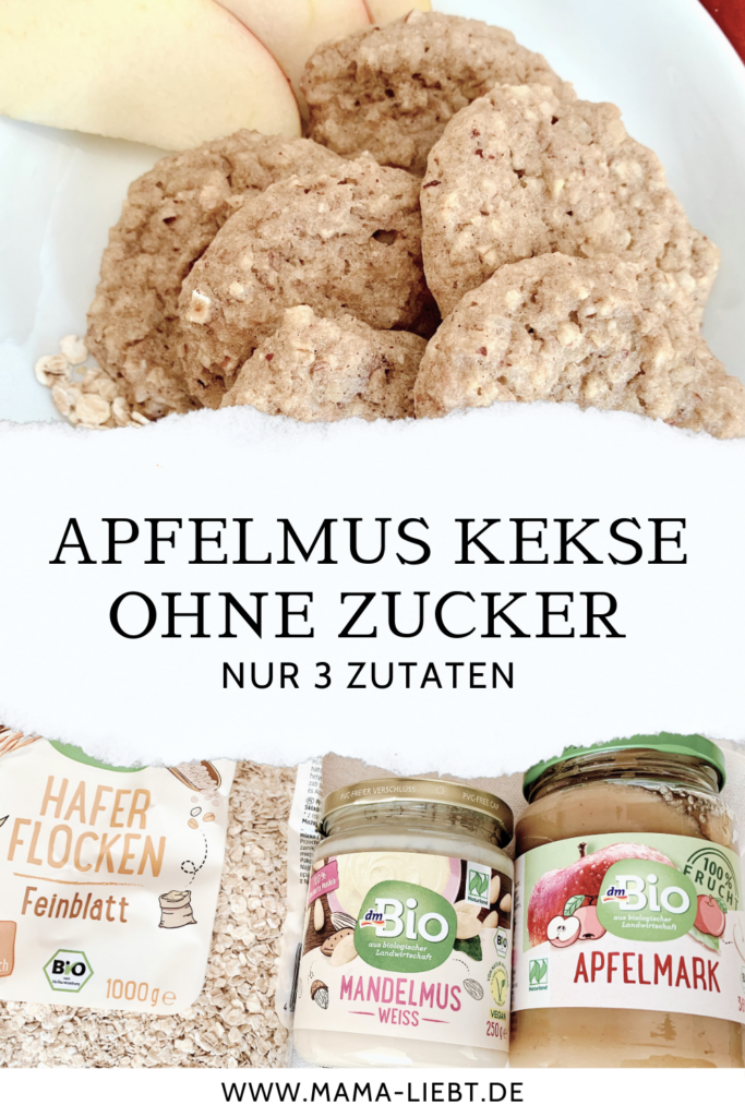 Apfelmus-Kekse-ohne-Zucker Apfelmus Kekse ohne Zucker für Babys und Kleinkinder