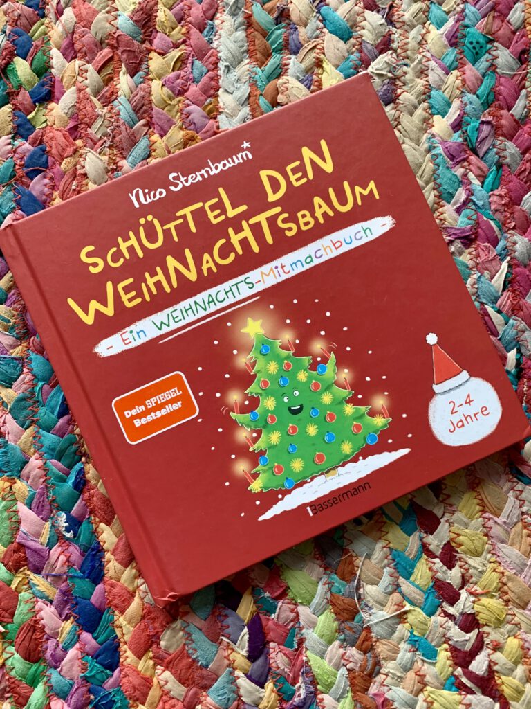 Mitmachbuch Schüttel den Weihnachtsbaum – Weihnachtsbuch für Kleinkinder ab 2 Jahren