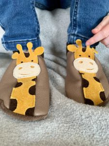 Detailansicht Pantolinos Hausschuhe aus zertifiziertem Echtleder mit nachhaltiger Verarbeitung