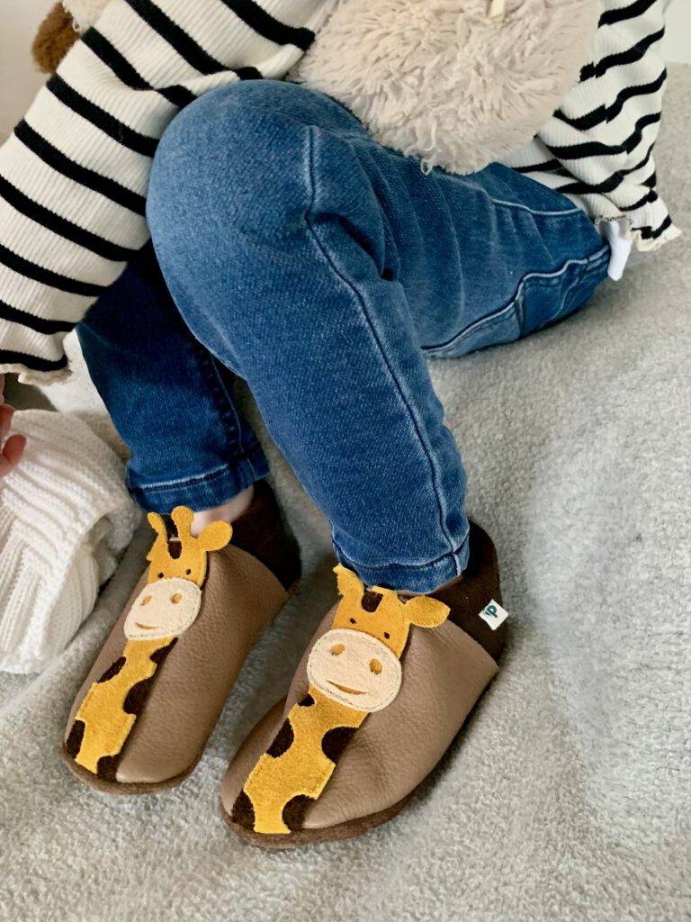 Handgefertigte Pantolinos Hausschuhe aus hautverträglichem Naturleder